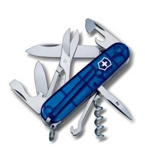 Vreckový nôž (Victorinox Climber transparent) > modrá