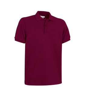 Pánska polokošeľa (HAMBURGO) > červená (mahogany garnet) > XL