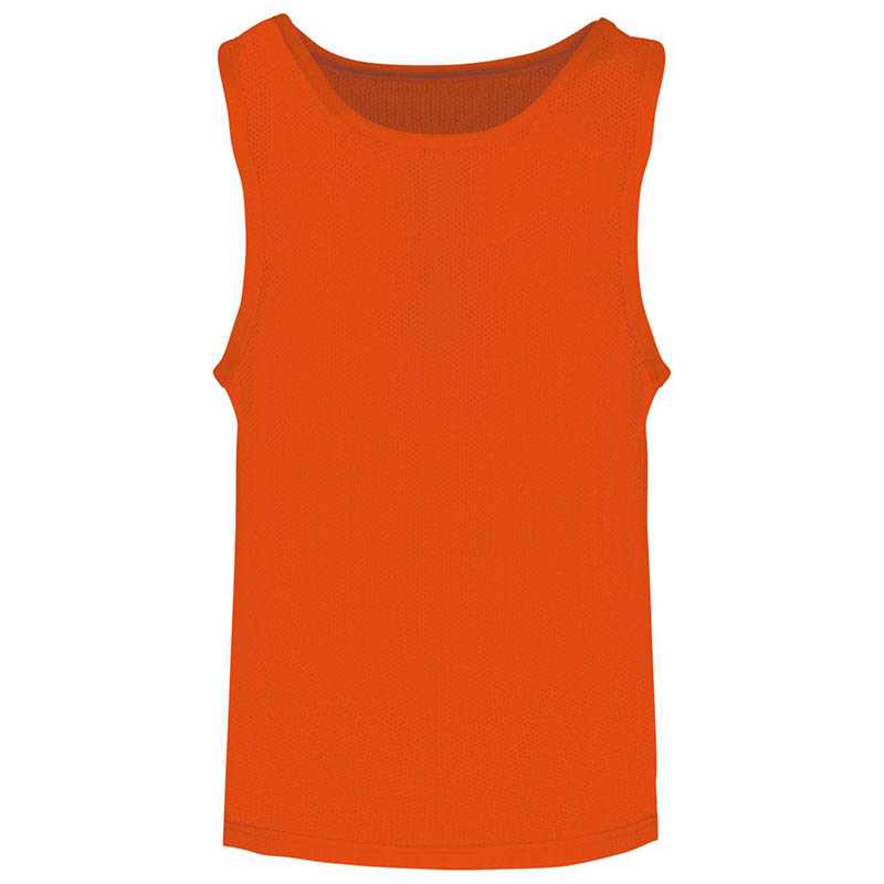 Detská športová vesta (Proact KID'S LIGHTWEIGHT MESH MULTISPORT BIB)>oranžová (spicy)>6/10