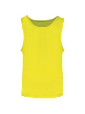 Detská vesta(Proact KID'S LIGHTWEIGHT MESH MULTISPORT BIB)>žltá(fluorescent)>10/14