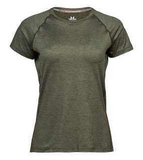 Dámske tričko (Tee Jays Womens CoolDry Tee) > zelená (olive) > S