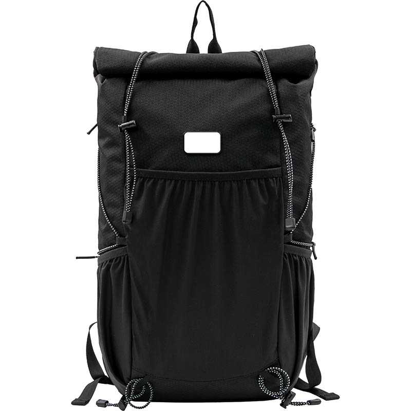 Recyklovaný turistický ruksak Venturer > čierna