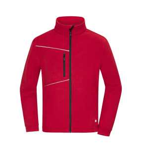 Pánska bunda (JN Fleece Jacket - Corduroy Look) > červená > L