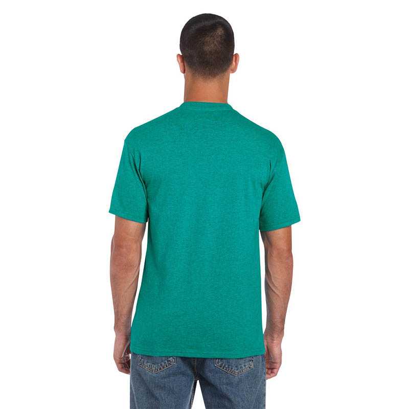 Unisex tričko (GILDAN HEAVY COTTON ADULT T-SHIRT) > zelená(jade dome) > 4XL