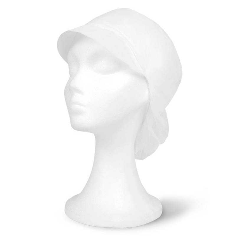 Návlek na hlavu (VELILLA DISPOSABLE SNOOD CAP) > biela