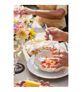 Príbor 4ks (SAGAFORM) > strieborná