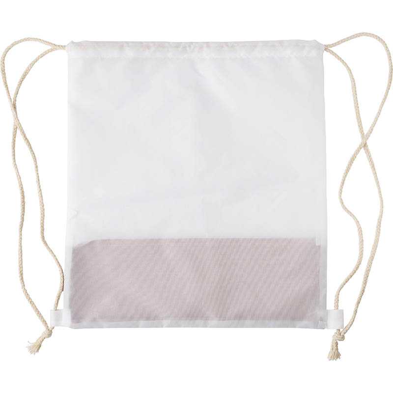 Vak so šnúrkami > biela