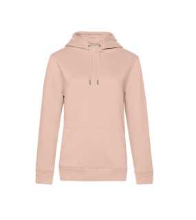 Dámska mikina (B&C QUEEN Hooded)>ružová(soft)>S