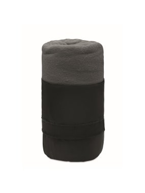 Fleecová cestovná deka > šedá