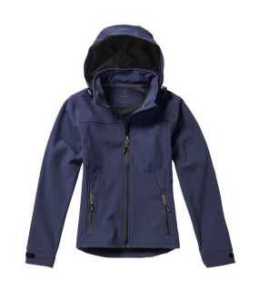 Dámska softshell bunda (ELEVATE Langley Ladies Softshell Jacket) > modrá (navy) > M
