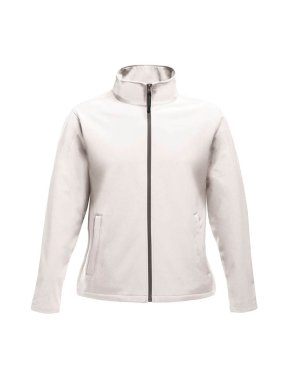 Dámska bunda (REGATTA ABLAZE WOMEN'S PRINTABLE SOFTSHELL)>biela / šedá (light steel)>2XL