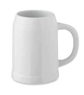 Sublimačný pivný krígeľ 500ml > biela