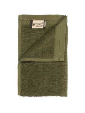 Uterák (THE ONE Organic Guest Towel) > zelená (olive) > 30 x 50 cm