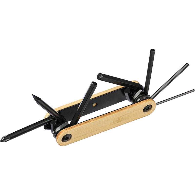 Náradie (7 funkcií) z karbónovej ocele > hnedá