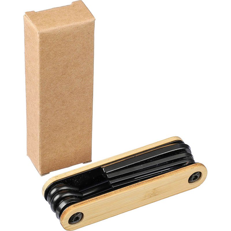 Náradie (7 funkcií) z karbónovej ocele > hnedá