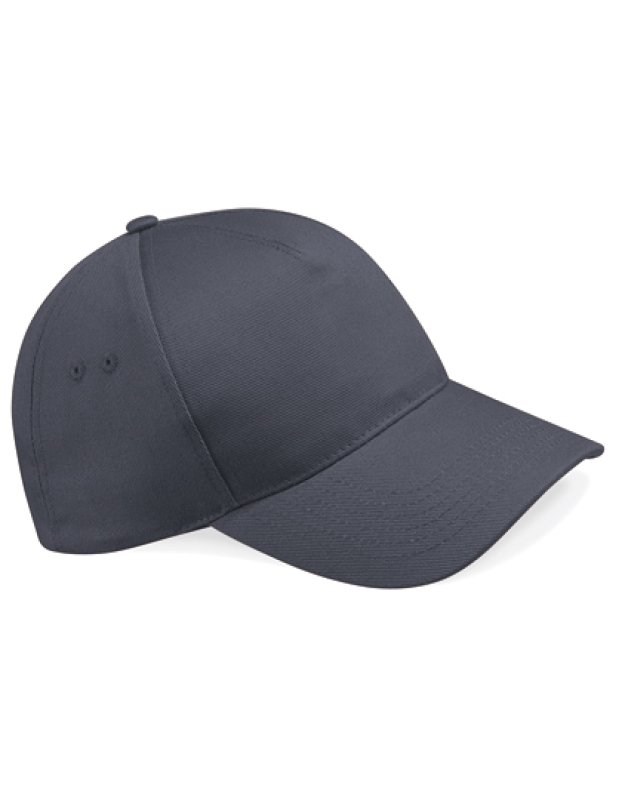 5 panelová unisex šiltovka (Beechfield Ultimate 5 Panel Cap) > šedá (graphite)