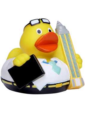 Kačička do vane (MBW Squeaky duck CityDuck® Frankfurt) > viacfarebná