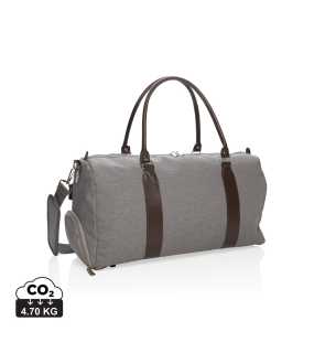 Víkendová taška s USB výstupom > šedá