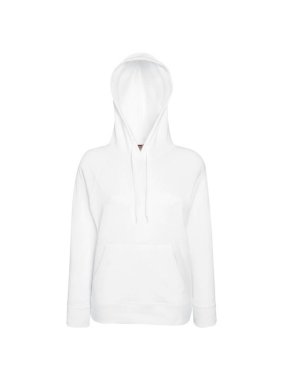 Dámska mikina (Fruit of the Loom-LF LW HOODED SWEAT) > biela > XL