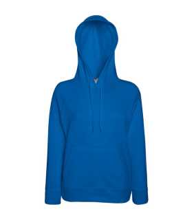 Dámska mikina (Fruit of the Loom-LF LW HOODED SWEAT) > modrá (royal) > L