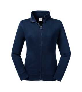 Dámska mikina (RUSSELL Ladies' Authentic Sweat Jacket)>modrá (frenchnavy)>S