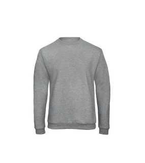 Unisex mikina (B&C Crew Neck Sweatshirt 50/50) > šedá(heather) > L