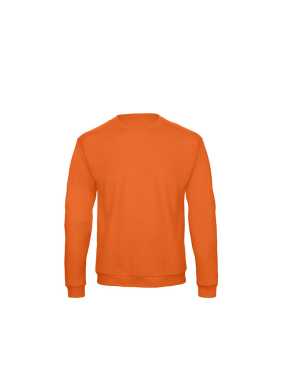 Unisex mikina (B&C Crew Neck Sweatshirt 50/50) > oranžová(pumkin) > L
