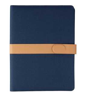 RPET skladacie portfólio A4 > modrá