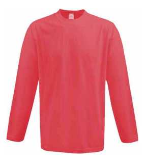 Pánske tričko(Classic-T Long Sleeve STEDMAN) > červená (scarlet) > L