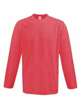 Pánske tričko(Classic-T Long Sleeve STEDMAN) > červená (scarlet) > L