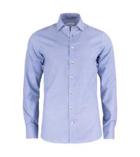 Pánska košeľa (James Harvest PURPLE BOW 48 REGULAR FIT) > modrá (pattern) > L