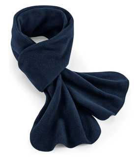 Unisex šál (Beechfield Recycled Fleece Scarf) > modrá (french navy) > 170X25 CM
