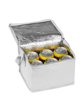 Netkaná chladiaca taška > biela