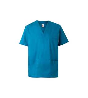 Pánske tričko (VELILLA STRETCH SCRUB TOP) > tyrkysová (dark) > S