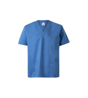 Pánske tričko (VELILLA STRETCH SCRUB TOP) > modrá (sky) > 2XL