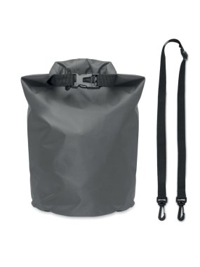 Nepremokavá taška 210T RPET 5L > šedá (dark)