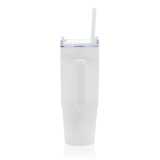 Termohrnček s madlom Tana 900ml z RCS recykl. plastu > biela