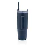 Termohrnček s madlom Tana 900ml z RCS recykl. plastu > modrá (navy)