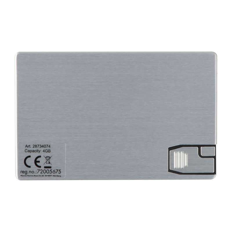 USB karta 4 GB > šedá