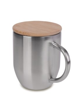 Hrnček 350 ml z nerezovej ocele > strieborná