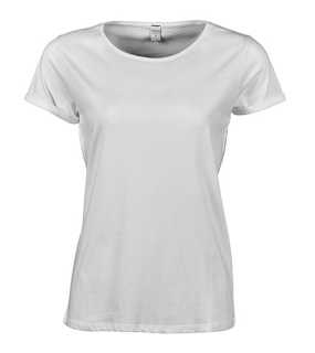Dámske tričko (Tee Jays Womens Roll-Up Tee) > biela > 2XL