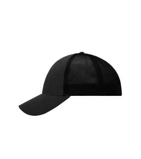 6 panelová šiltovka(MB 6 Panel Elastic Fit Mesh Cap) > čierna / čierna > S/M