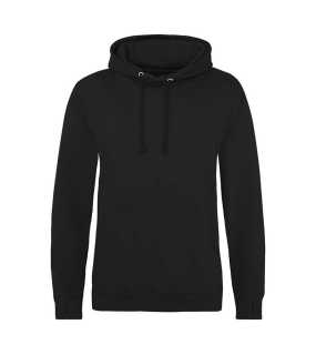 Unisex mikina (Just Hoods STREET HOODIE) > čierna (jet) > M