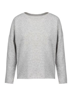 Dámska mikina (Kariban"LADIES' OVESIZED SWEATSHIRT") > šedá (light heather) > L/XL