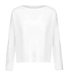 Dámska mikina (Kariban"LADIES' OVESIZED SWEATSHIRT") > biela (off) > S/M