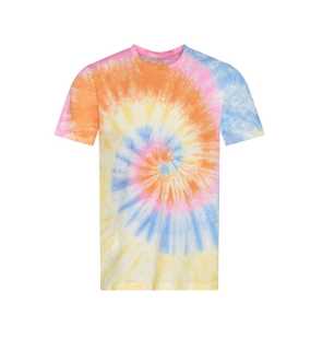 Unisex tričko (Just Ts TIE-DYE T) > žltá (tie dye swirl) > L