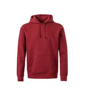 Unisex mikina (MUKUA UNISEX HOODED SWEATSHIRT GOTS) > bordová > M