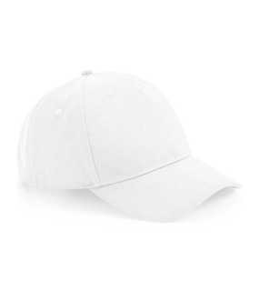 Unisex šiltovka (Beechfield Organic Cotton 5 Panel Cap) > biela