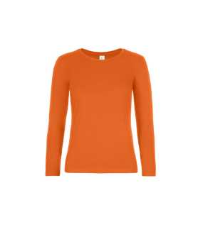 Dámske tričko (B&C E190 LSL /WOMEN) > oranžová(urban) > L