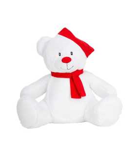 Plyšová hračka (Mumbles CHRISTMAS ZIPPIE BEAR) > biela